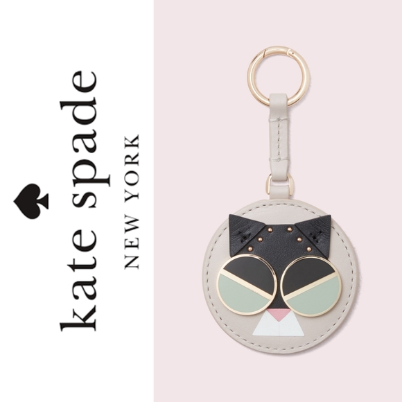 kate spade Accessories - NWT Kate Spade Spademals smitten Kitten Keychain